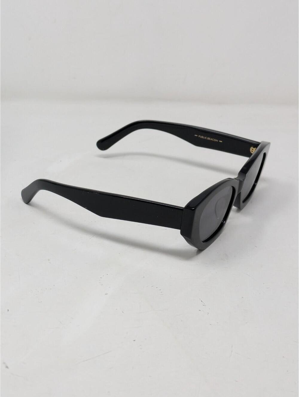 Public Beacon Lure C1 Black Oval Frame Eyeglasses-55-17-150